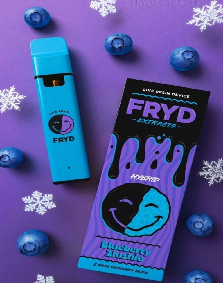 Blueberry Zlushie Fryd Cart
